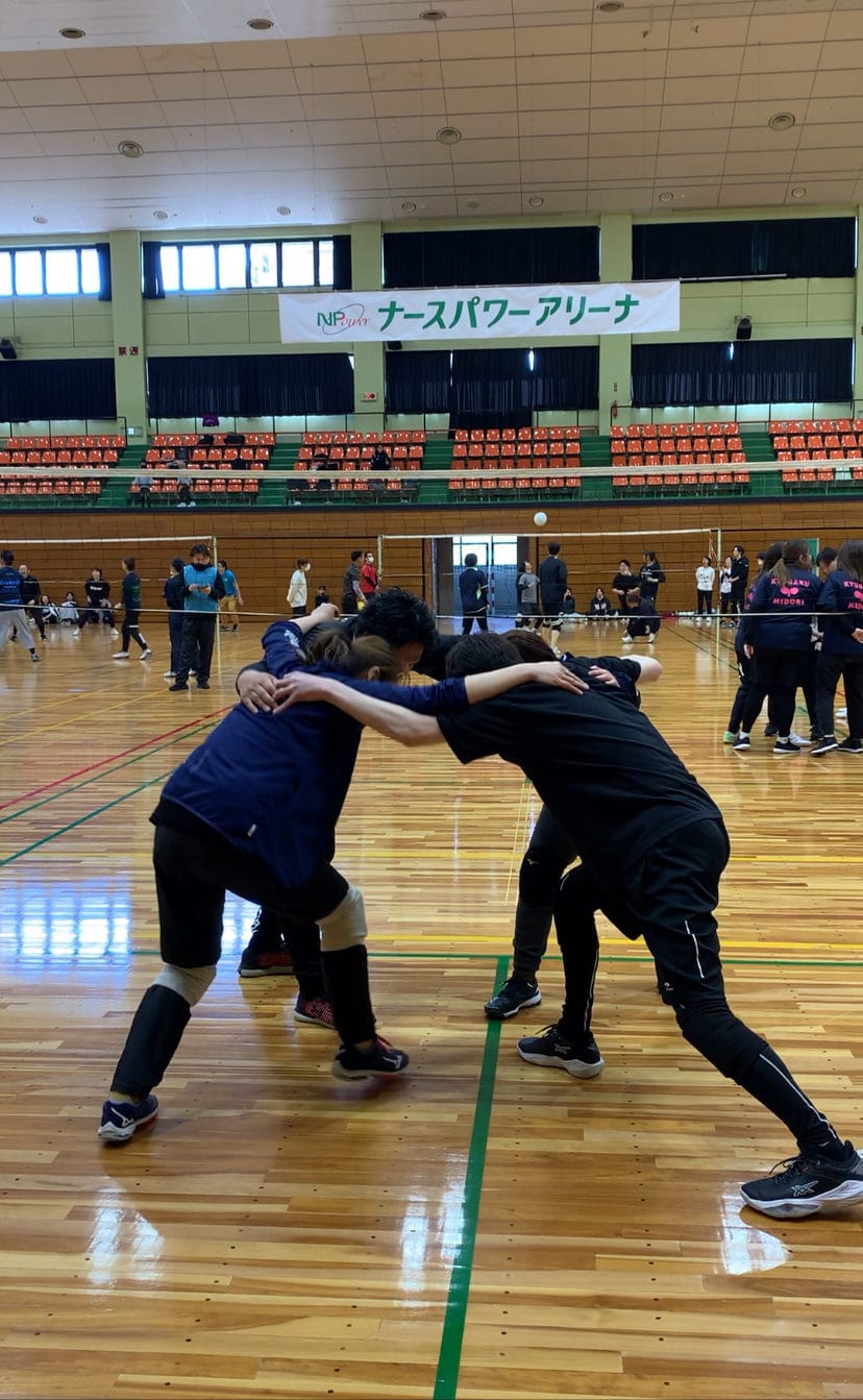 ミニバレー大会に参加したよ☝️