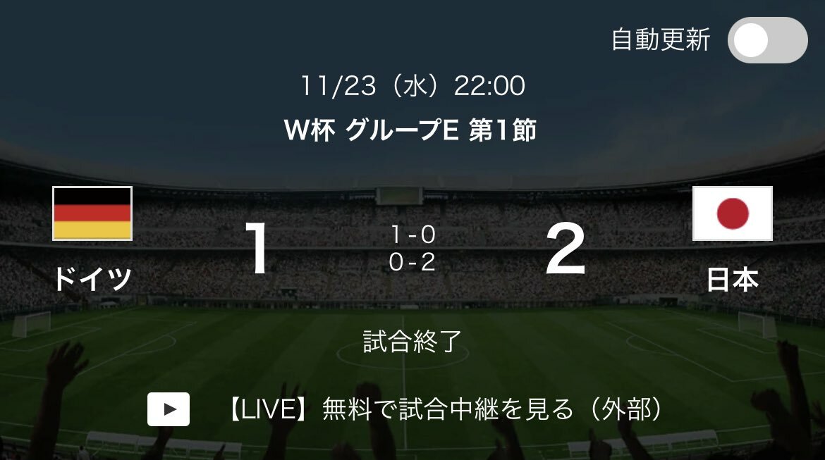 日本やりました!
