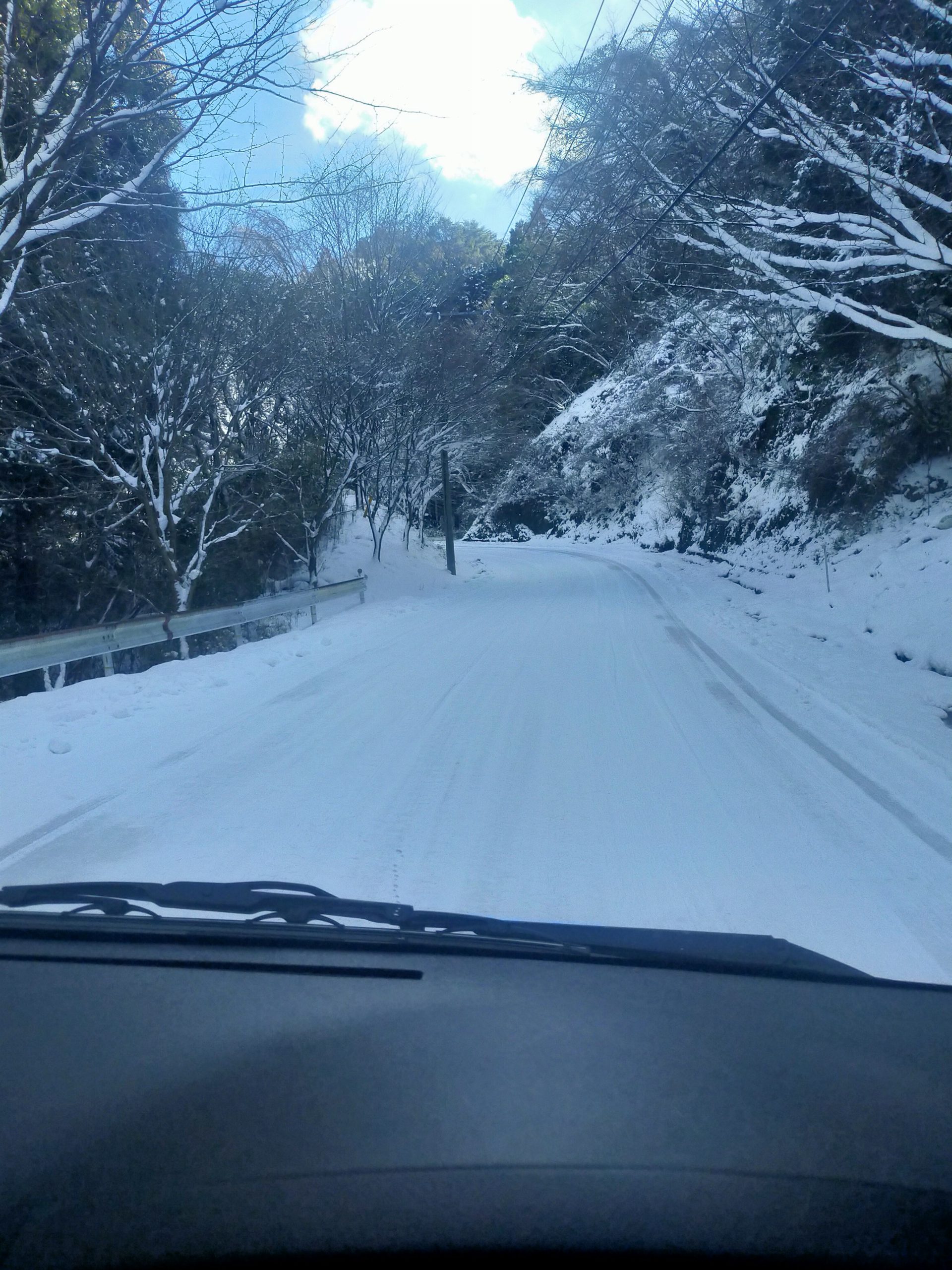 雪山へ☃