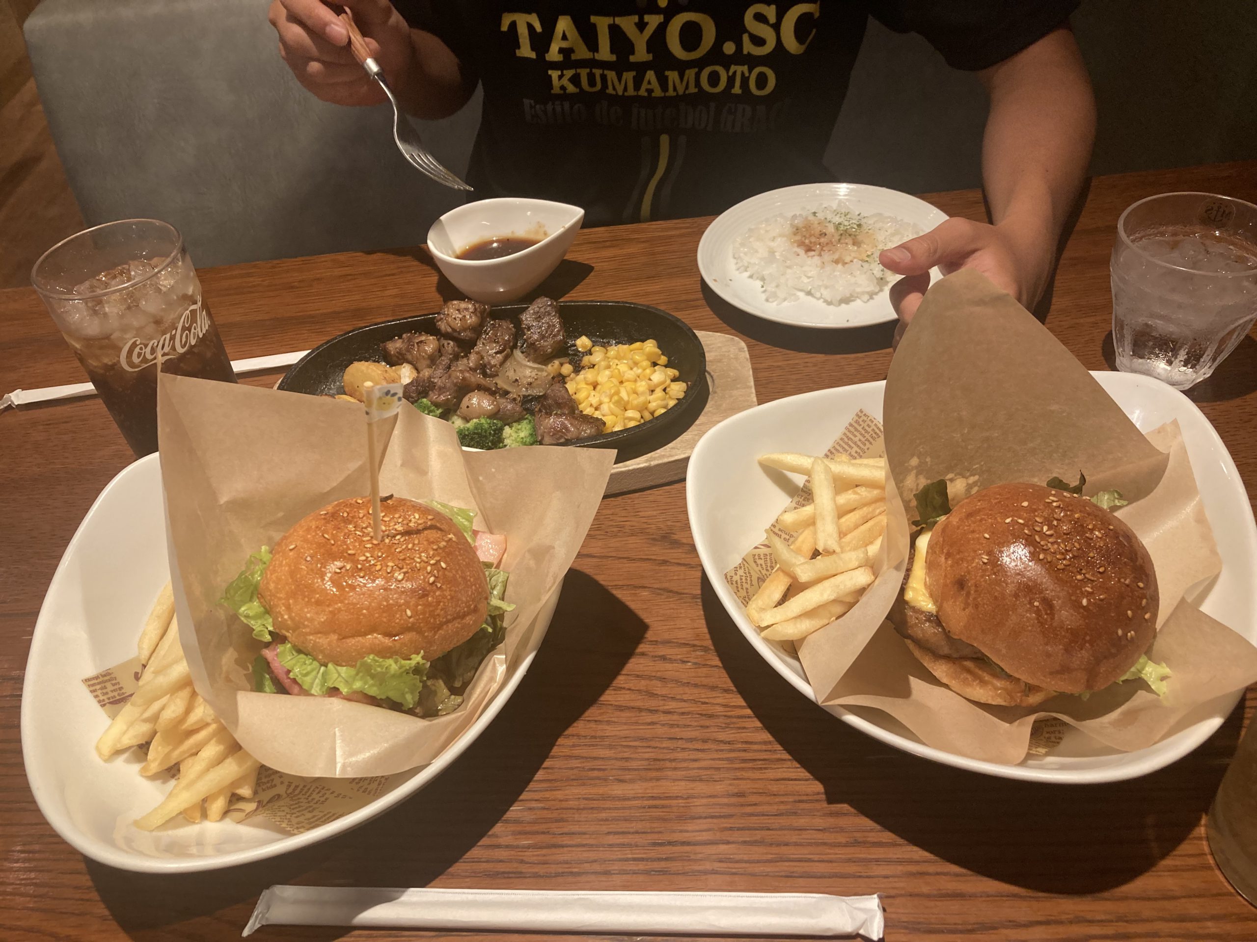 ハンバーガーが食べたくて🍔