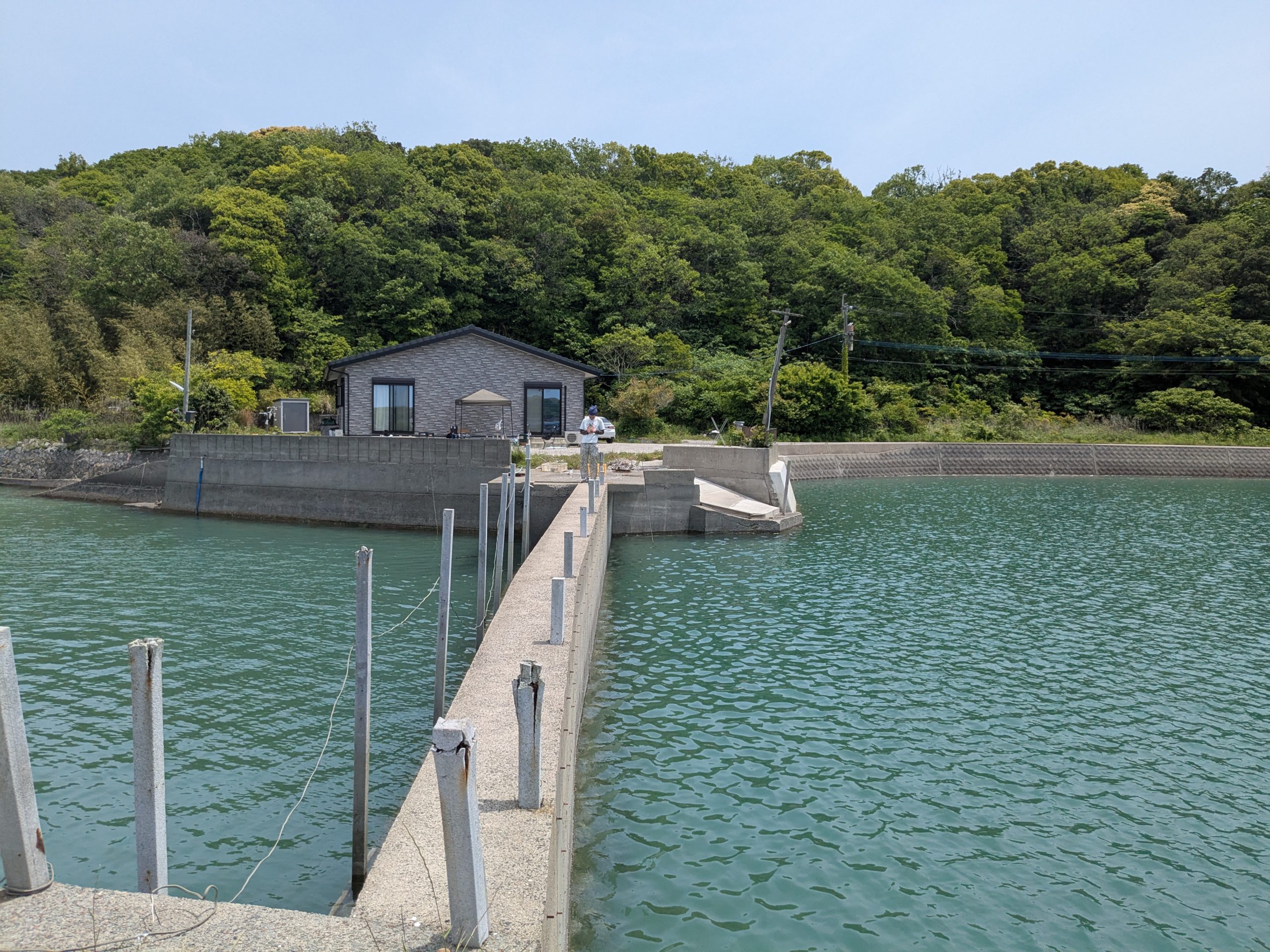 海鮮と肉のコラボ